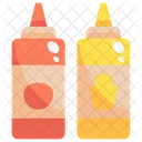 Sauce Sauce Bottle Ketchup Icon