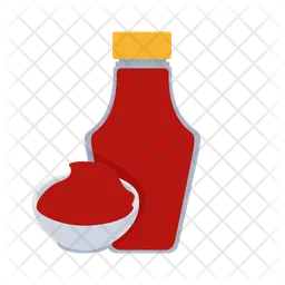 Sauce bottle  Icon