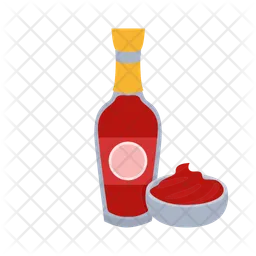 Sauce bottle  Icon