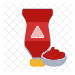 Sauce bottle  Icon