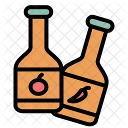 Sauce Bottle  Icon