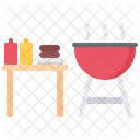 Sauce Burger Grill Icon