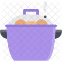 鍋、調理、料理 アイコン