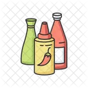 Sauce Bottle Container Icon