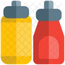 Sauces Ketchup Bottles Saurce Bottles Icon
