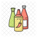 Sauce Bottle Container Icon