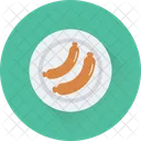 Saucisse Barbecue Salami Icon