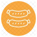 Saucisses Nourriture Viande Icon