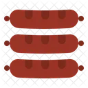 Saucisse Viande Grillee Icône