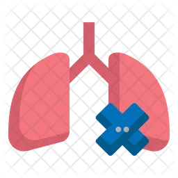 Saúde pulmonar  Ícone