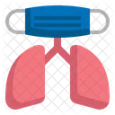 Saúde pulmonar  Ícone