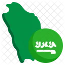Saudi Arabia Flag  Icon