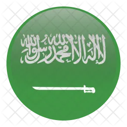 Saudi-Arabien Flag Symbol