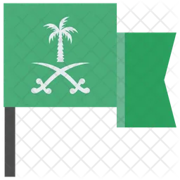 Saudi Flag  Icon