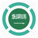 Arabia Saudita Arabia Bandeira Ícone