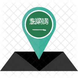 Saudita Flag Ícone