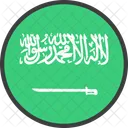 Saudita Arabia Arabe Ícone