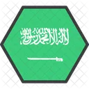 Saudita Arabia Arabe Ícone