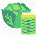 Sauerkraut Kohl Lebensmittel Symbol