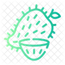 Soursop Tropische Fruchte Vegan Symbol