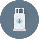 Sauerstoff Flasche Gas Symbol