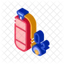 Sauerstoffflasche  Symbol