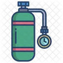 Sauerstoffflasche Tauchsauerstoffflasche Sauerstoff Symbol