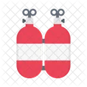 Sauerstoffflasche Flasche Sicherheit Symbol