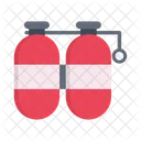 Sauerstoffflasche Sauerstoff Flasche Symbol