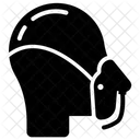 Kunstliche Beatmung Sauerstoffmaske Beatmungsgerat Symbol