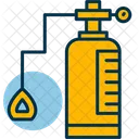 Sauerstoffflasche Schwimmmeisterschaft Tank Symbol