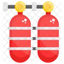 Sauerstoffflasche Tauchflasche Sauerstofftank Symbol