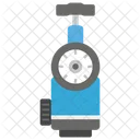 Sauerstofftherapiegerat Gasflasche Sauerstofftank Symbol