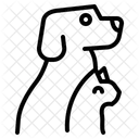 Saugetier Haustier Hund Symbol