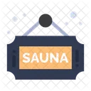 Sauna Board  Symbol