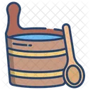 Sauna Bucket  Icon