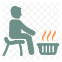 Sauna Spa Massage Icon