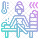 Sauna Room Stream Icon