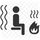 Sauna Steam Room Hot Icon