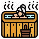 Sauna Spa Treatment Icon