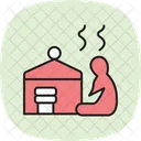 Sauna Sauna Chambre Icône