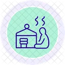 Sauna Room Saunaroom Room Icon