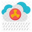 Saurer Regen Wolkenregen Niederschlag Icon