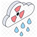 Saurer Regen  Symbol