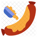 Sausage Frankfurter Banger Icon