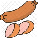 Sausage Meat Grilled Icon