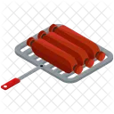 Sausage Grill Icon