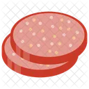 Sausage Meat Product Icon