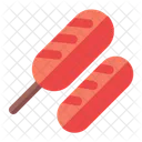 Sausage Meat Bbq Icon