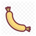 Sausage Meal Junk Food Icon